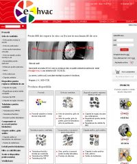 www.e-hvac.ro web design
