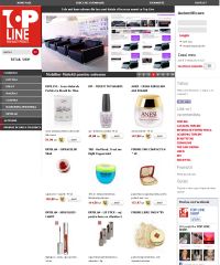 www.toplineshop.ro web design